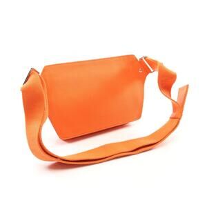 Louis Vuitton Bumbag Bum Waist NV Body Crossbody Belt Aerogram Bag Orange